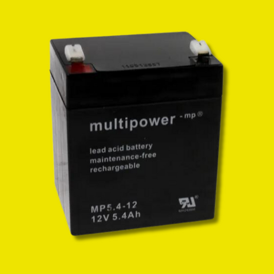 Multipower Bleiakku MP5 4-12Pb 12V 5.4Ah - Smakku