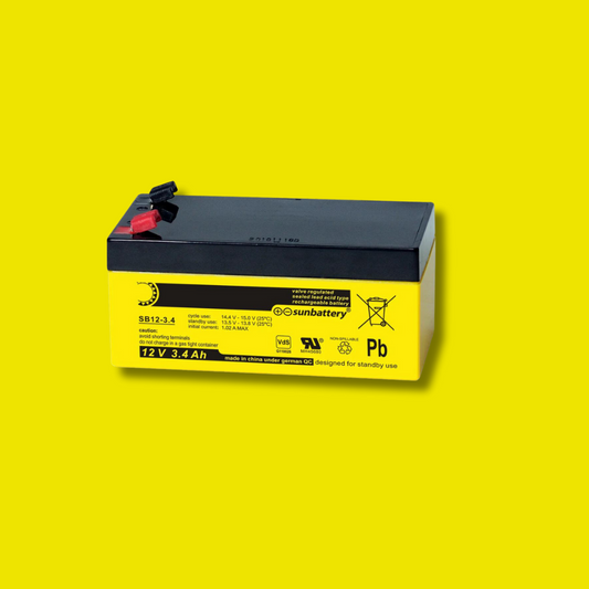 Sun Battery SB12-3.4 - 12V 3,4Ah