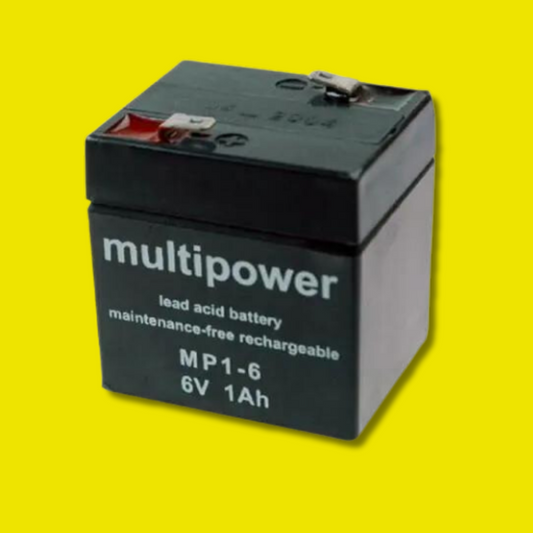 Multipower Bleiakku MP1-6 6V 1Ah - Smakku